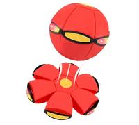 Mfyxde Children's Bouncing Ball, Magic Bouncing Ball, Magic Flying Saucer, Automatic Rebound Double The Fun, 2026 New Children Bouncing Balls Magics (No Light,Red)