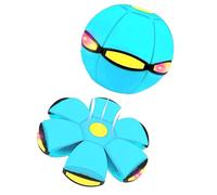 Mfyxde Children's Bouncing Ball, Magic Bouncing Ball, Magic Flying Saucer, Automatic Rebound Double The Fun, 2026 New Children Bouncing Balls Magics (6 Light,Light Blue)