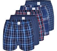 MG-1 Men's Webboxer Boxer Shorts Economy Pack M - 3XL Chequered Pack of 5, Set 2, M