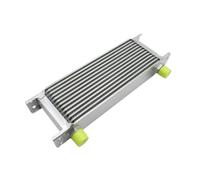 MG 13 Row Oil Cooler - Aluminium Core, Matt Grey Finish, 1/2" BSP Fittings - MGB & MGA Compatible