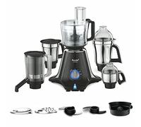 MG 218 750-Watt Mixer Grinder with 5 Jars (Black/Light Grey)