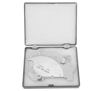 MG-8 Weld Gauge, Stainless Steel Welding Fillet Gauge, Bridge CAM Welding Measurement Tool with Scale for Seam Inspection