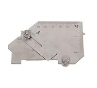 MG - 8B Bridge Cam Welding Gauge, Stainless Steel Weld Inspection Tool, Measures Fillet Leg Throat Undercut Joint Angle for Welded Surfaces and Joints in Inches or