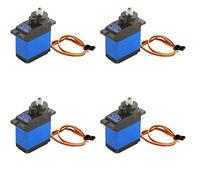 MG-92B 13.8g 3.5KG Torque Metal Gear Digital Servo For RC Model Drone Airplane Helicopter Car Boat Robot Replacement DIY Parts (Color : 2PCS)