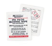MG Chemicals 8241-WX25 70% Isopropyl Alcohol Wipe, 6" Length x 5" Width (Box of 25)