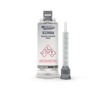 MG Chemicals 832HDA Black 1:1 Epoxy, 46 mL Dual Cartridge