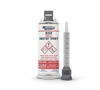 MG Chemicals 8332 Fast Set Epoxy Adhesive, 5000 psi, 1:1 ratio, 46mL Dual Cartridge, comes with Mixing Tip, use with Dispensing Gun or Dual Cartridge dispensing system