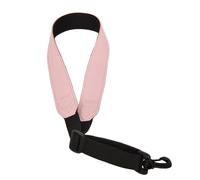 MG Leather Work Saxophone Strap for alto, tenor, soprano, baritone saxophone, Pink, Adjustable: 17.71 to 22 in (45 to 56 cm)