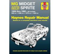 MG Midget and Austin Healey Sprite Owner's Workshop Manual - 1958 to 1980