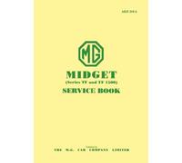 MG MIDGET (Series TF and TF 1500) SERVICE BOOK