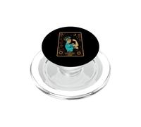 MG Myasthenia Gravis Warrior Tarot Card PopSockets PopGrip for MagSafe