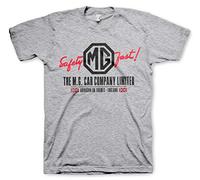 MG Officially Licensed Cars Co. - England Mens T-Shirt (Heather Grey), XL