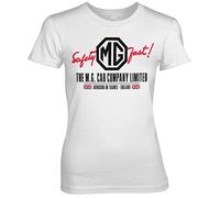 MG Officially Licensed Cars Co. - England Women T-Shirt (White), M