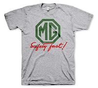 MG Officially Licensed Safely Fast Mens T-Shirt (Heather Grey), XXL