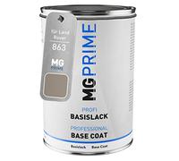MG PRIME Car paint Can ready-to-spray for Land Rover 863 / JLRC1AC MEN 2130 Indus Silver Metallic Base coat 1.0 litre 1000ml