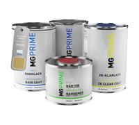 MG PRIME Car paint Can set for General Motors WA240L Atomic under + base coat 2K clear coat hardener ready-to-spray 3.5l