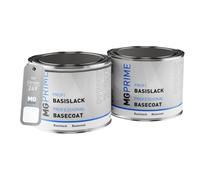 MG PRIME Car paint Set can ready-to-spray for Citroen 249 Blanc Banquise/Polar White under + base coat 1.0 litre 1000ml