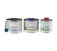 MG PRIME Car paint Set can ready-to-spray for Holden B151 Panama Blue Metallic Base coat + 2K clear coat 1.25l