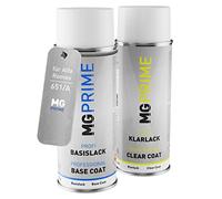 MG PRIME Car paint spray can for Alfa Romeo 651/A Grigio Stromboli Me. +1K