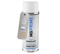 MG PRIME Car paint Spray can for Porsche 539 / S6 Weissgold Metallic/White Gold Metallic Base coat spray can 400ml