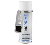 MG PRIME Car paint Spray can for Vauxhall G70 / 23G 22T KTV Diamond Black Metallic Base coat spray can 400ml