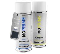 MG PRIME Car paint Spray can set for Audi LZ5Y / Z5Y / 3D Plasmablau Metallic/Plasma Blue Metallic Base coat clear coat spray can 400ml