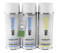 MG PRIME Car paint Spray can set for General Motors WA247L Roswell Metallic 1 Primer base coat clear coat spray can 400ml