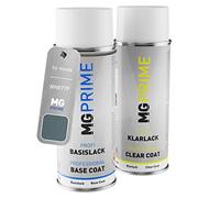 MG PRIME Car paint Spray can set for Honda NH877P Sonic Grey Pearl/Gris Sonic Nacre Base coat clear coat spray can 400ml