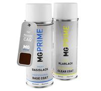 MG PRIME Car paint Spray can set for Nissan CAQ Brown Pearl Metallic/Earth Bronze Metallic Base coat clear coat spray can 400ml