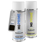 MG PRIME Car paint Spray can set for Renault GNE Noir Etoile Nacre/Diamond Black Pearl Base coat clear coat spray can 400ml