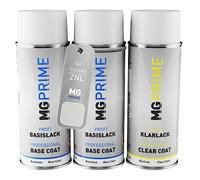 MG PRIME Car paint Spray can set for Suzuki ZNL Cool White Pearl Primer base coat clear coat spray can 400ml