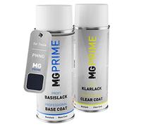 MG PRIME Car paint Spray can set for Tesla PMNG Steel Grey Pearl Metallic/Midnight Silver Pearl Metallic Base coat clear coat spray can 400ml