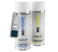 MG PRIME Car paint Spray can set for Toyota 8E3 Dark Blue Mica Metallic/Dark Blue Pearl Base coat clear coat spray can 400ml