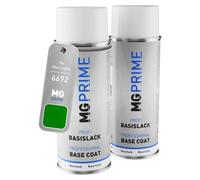 MG PRIME Car paint spray cans for Mercedes 6692/692 Amg Green Hell Metal.