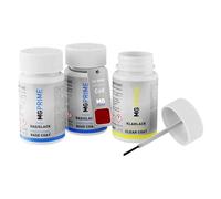 MG PRIME Car paint Touch-up pen set for BMW C68 Dragon Fire Rot Metallic/Vegas Red Metallica undercoat base coat clear coat 50ml each