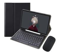 MG REAL Black, Keyboard Case with Mouse for Samsung Galaxy Tab S7 11'' 2020 (SM-T870/T875/T876), Round Keys Detachable Magnet Keyboard with S Pen Holder