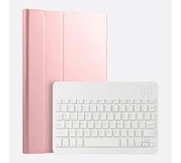 MG REAL Rose Gold, Keyboard Case for Samsung Galaxy Tab S4 10.5'' 2018 Model (SM-T830/T835/T837), Slim Cover with Magnetically Detachable Wireless Bluetooth Keyboard, Black