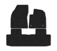 MG S5 (2025+) Car Mats Accessories Tailored Fit Carpet Floor Mats Non Slip Grey Trim Full Coverage Compatible Accessory Front Rear Set Anti Slip Granulated Backing Hand-Finished Clips