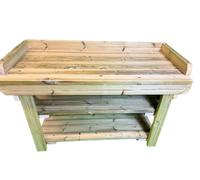 MG Timber Products Garden Potting Table/planter Bench. Heavy Duty Garden Work Table, 4Ft