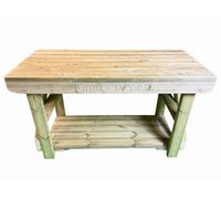 Mg Timber Products: Indoor/outdoor Wooden Workbench / Potting Table / Bbq Table / Pizza Oven Table / Garden Table, 6Ft Workbench