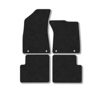 MG ZS Automatic Not [Clip Spacing 29.2Cm] (2022+) [EV] Car Mats Accessories Tailored Fit Carpet Floor Mats Non Slip Grey Trim Accessory Compatible Front Rear Set Anti Slip Full Coverage Clips