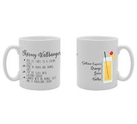 MG035 Harvey Wallbanger Recipe Drink Cocktail Bar Novelty Novelty Gift Printed Ceramic Tea Coffee Mug