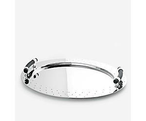 MG09 Tray, oval with handles Alessi