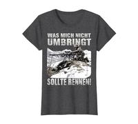 MG3 Veteran German Army Time Soldier Infantry Soldiers T-Shirt, Women, Dark Heather Grey, Medium