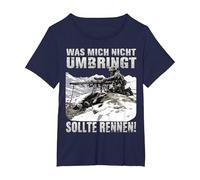 MG3 Veteran German Army Time Soldier Infantry Soldiers T-Shirt, Women's Plus, Navy Blue, 3X