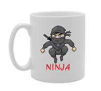 MG4157 Ninja Novelty Gift Printed Tea Coffee Ceramic Mug