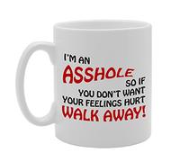 MG746 I'm an Asshole/Funny Mug Novelty Gift Printed Tea Coffee Ceramic Mug