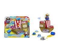 MGA Entertainment DohKins Pirate Ship Playset & Pirate - Dough Never Dries, No Gluten, Suitable for Collectors & Kids Ages 3+