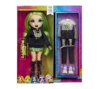 Rainbow High Style Icons Jade - 28cm Fashion Doll with Long Brushable Hair, Comes with a Second Outfit, Matching, and a Second Pair of Shoes, Flexible with 13 Points of Articulation