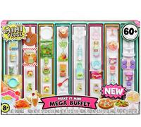 MGA's Miniverse Make It Mini Mega Buffet, Mini Collectibles, DIY, Resin Play, Replica Foods, NOT EDIBLE, Collectors, 8+